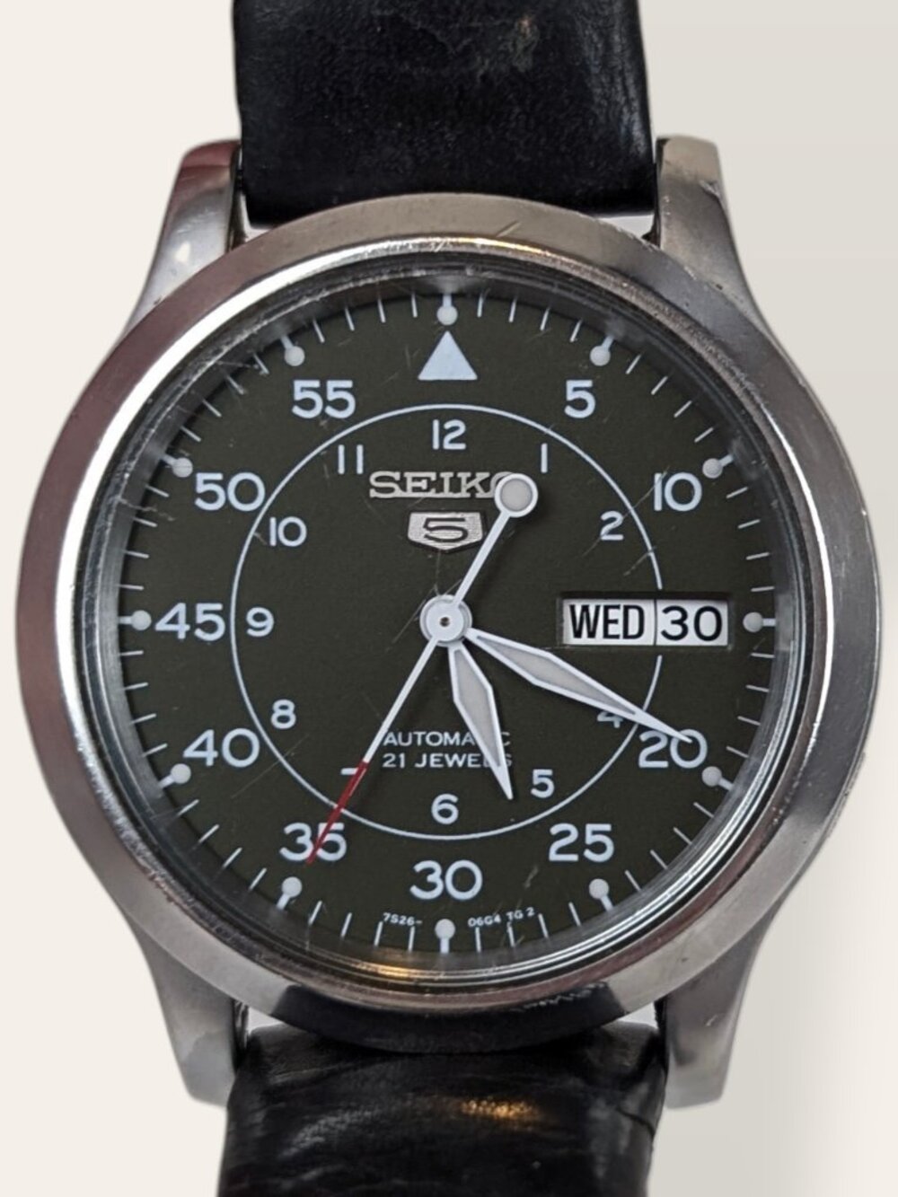 Seiko 5 2006 Mens SNK809 21 Jewel Self Winding Watch